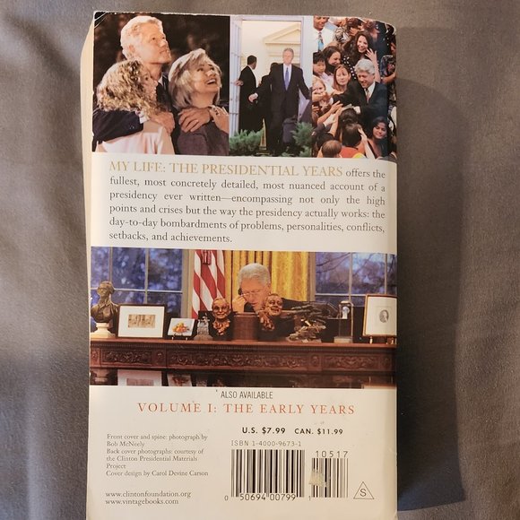 "My Life, The Presedential Years" Biography Paperback By Bill Clinton - Picture 7 of 12